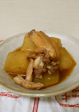 大根と鶏手羽の煮物-レシピのメイン写真