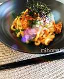 【土間土間】バター明太子・キムチうどん