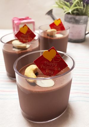 材料3つ♡簡単チョコムース風♪-レシピのメイン写真