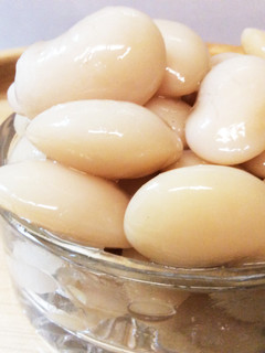 ホッコリ…白い花豆煮-レシピのメイン写真