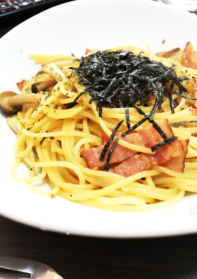 減塩 きのこの和風ガーリックパスタ-レシピのメイン写真