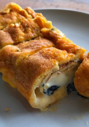 海苔チーズ卵焼き-レシピのメイン写真