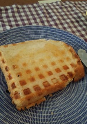 ココナッツオイルと蜂蜜のトースト-レシピのメイン写真