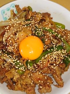 ちゃちゃっとお家で簡単ランチスタミナ丼 by Haru4008 【クックパッド