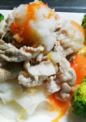 豚肉のしゃぶしゃぶwith温野菜-レシピのメイン写真