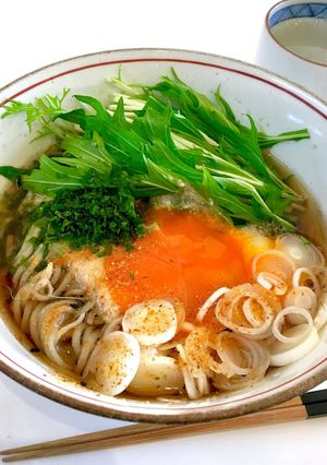 温かいとろろ蕎麦-レシピのメイン写真