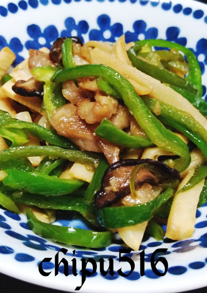 簡単　子供が喜ぶ　旨い！青椒肉絲-レシピのメイン写真