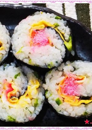 お手軽 巻き寿司★夕食・お弁当・恵方巻も-レシピのメイン写真