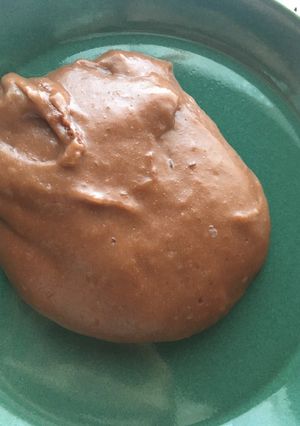バナナとココアでプディング風？おやつ！-レシピのメイン写真