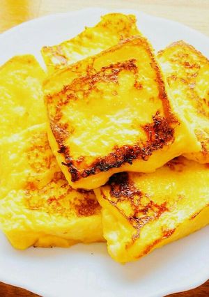 レンジで簡単♪我が家のフレンチトースト-レシピのメイン写真