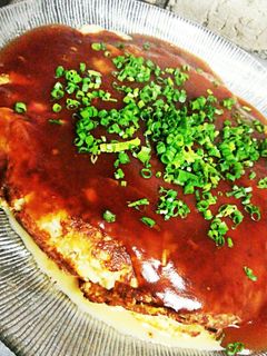 蟹玉の甘酢餡掛け❣-レシピのメイン写真