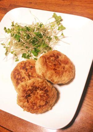 ダイエット応援食！もち麦と鶏のつくね-レシピのメイン写真
