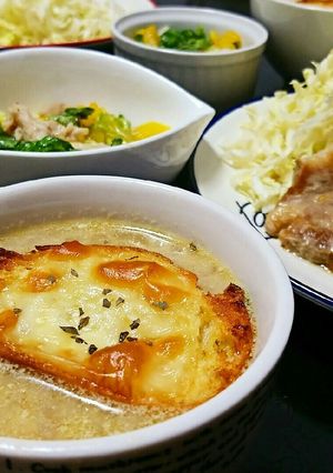 オニオングラタンスープ-レシピのメイン写真