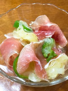すっぱおいしい☆生ハムのマリネ-レシピのメイン写真