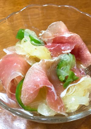 すっぱおいしい☆生ハムのマリネ-レシピのメイン写真