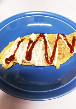簡単チーズ納豆とろ〜りオムレツ-レシピのメイン写真