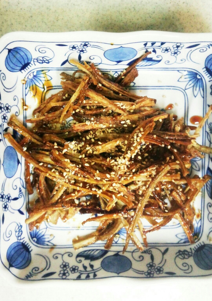 ごはんが進む!簡単ごぼう甘辛揚げ-レシピのメイン写真