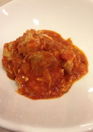バターでコクをUP！チキンのトマト煮込み-レシピのメイン写真