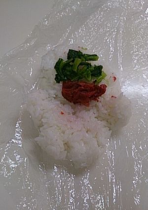 かぶの葉おにぎり-レシピのメイン写真