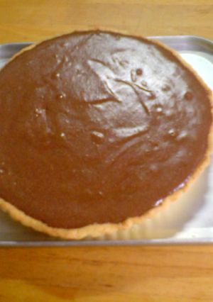 チョコレートババロアタルト-レシピのメイン写真