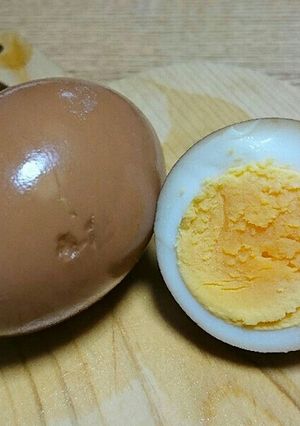 【作り置き】烏龍茶と五香粉の香り味玉-レシピのメイン写真