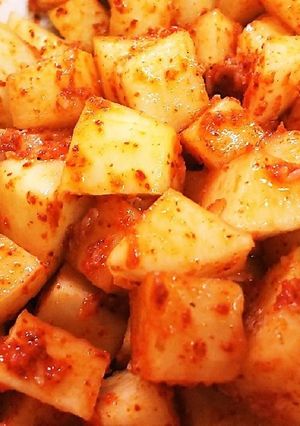 【韓国人も大絶賛！】本格大根カクテキ♪-レシピのメイン写真