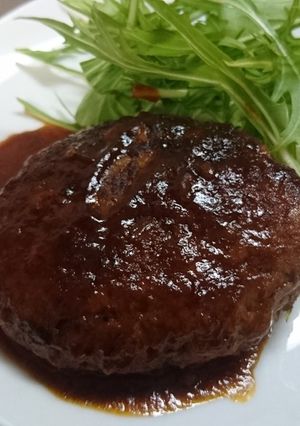 煮込みハンバーグ-レシピのメイン写真