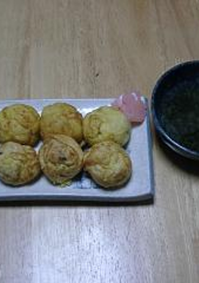 明石焼き・・きりで回転できるよ♪-レシピのメイン写真