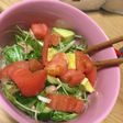 簡単✩ツナとアボガドのさっぱり丼
