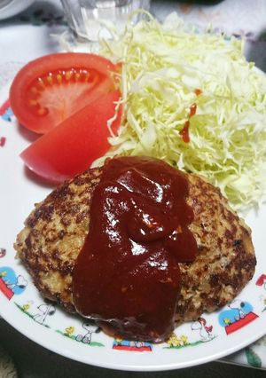 豚ひき肉だけのサッパリハンバーグ-レシピのメイン写真
