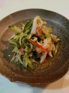 節約!簡単もやしときゅうりの酢の物-レシピのメイン写真