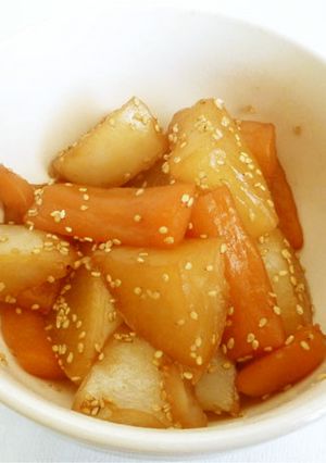 大根とこんにゃくの甘辛煮-レシピのメイン写真