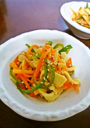 高野豆腐の塩レモンナムル-レシピのメイン写真