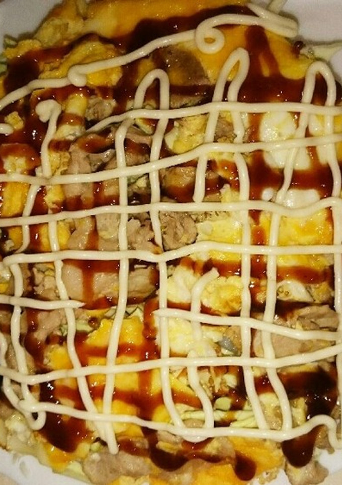 簡単！とんぺい焼きライス☆-レシピのメイン写真