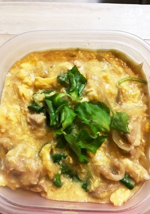 お手軽☆親子丼弁当と☆母のランチ-レシピのメイン写真