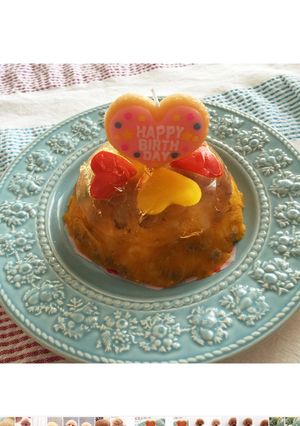 わんちゃんのケーキ 夏バージョン-レシピのメイン写真