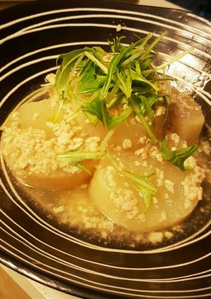 大根のそぼろあんかけ-レシピのメイン写真