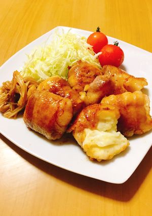 チーズポテトの豚バラ巻き-レシピのメイン写真