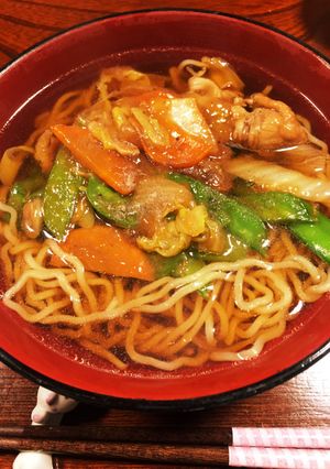 簡単ははつゆあんかけラーメン-レシピのメイン写真