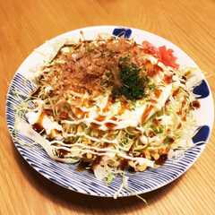 รูปของ 【カット野菜】ヘルシー☆お好み焼きサラダ