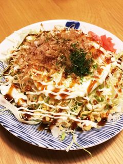 【カット野菜】ヘルシー☆お好み焼きサラダ-レシピのメイン写真
