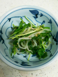 豆苗ともやしのナムル-レシピのメイン写真