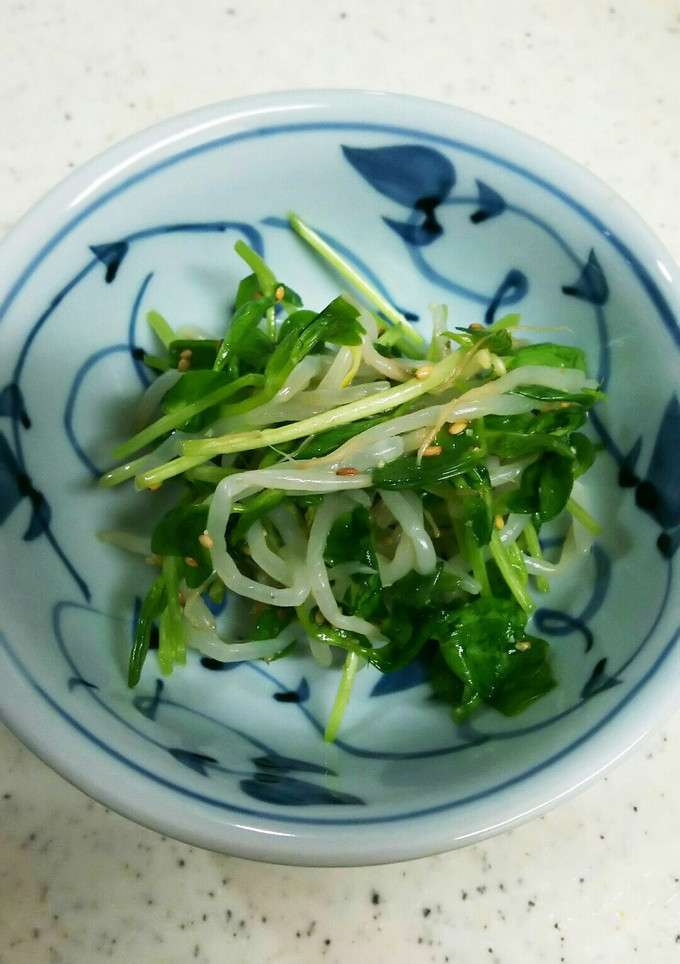 豆苗ともやしのナムル-レシピのメイン写真