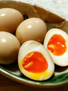 簡単とろ~り♪甘めの半熟味玉-レシピのメイン写真