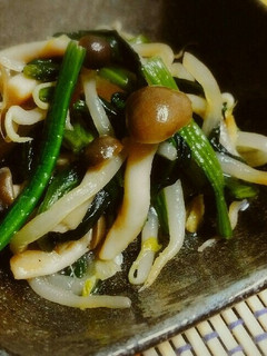 簡単!お弁当やおつまみにしめじのナムル♪-レシピのメイン写真