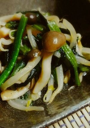 簡単！お弁当やおつまみにしめじのナムル♪-レシピのメイン写真