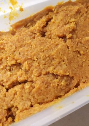 圧力鍋で、減塩 1.5倍麹 手作り味噌-レシピのメイン写真