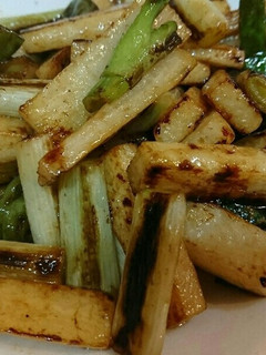 長芋とネギのバター醤油炒め-レシピのメイン写真