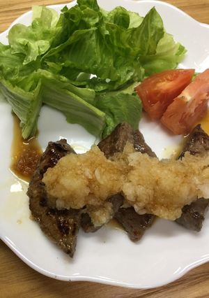 和風・牛もも肉のステーキ-レシピのメイン写真