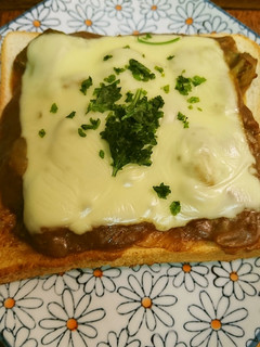 カレーチーズトースト-レシピのメイン写真